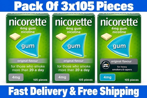 Nicorette original flavour - original, gum