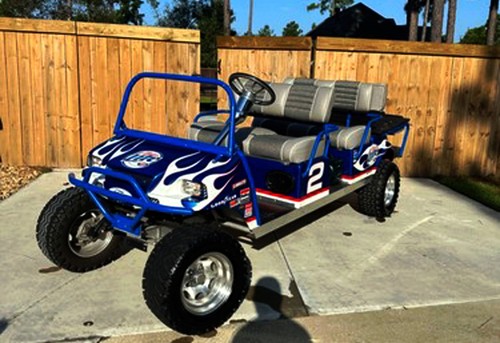 Club car seater all custom - 6-seater,