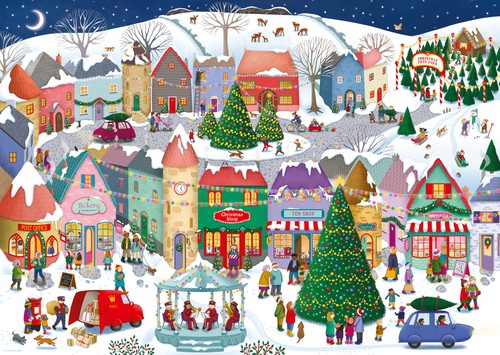Ravensburger christmas town - ravensburger,
