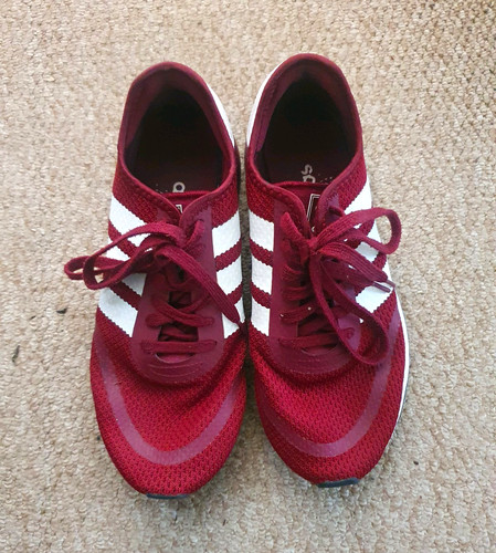 Adidas men burgundy white - adidas, burgundy/white