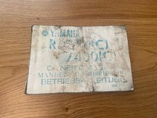 Yamaha RD250C RD400C Owners Manual