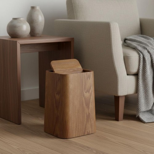 Wood grain trash - wood,
