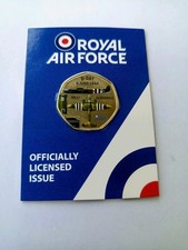 RAF Royal Air Force 50p Shaped