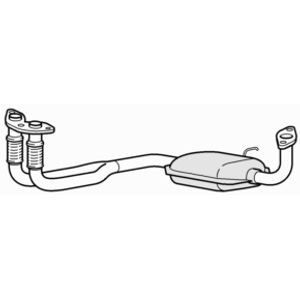 Approved front exhaust pipe - front, &