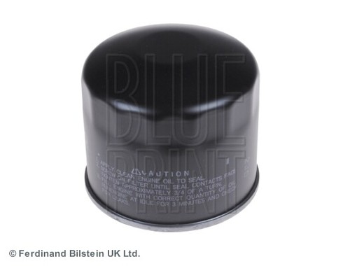 Oil filter blue - blue, print