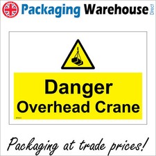 WS833 DANGER OVERHEAD CRANE