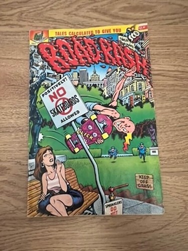 Road rash comic - comic, sc8
