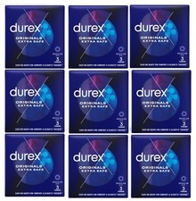 Durex Extra Safe Slightly Thicker Extra Lubricated Condoms  x 3 6 12 24 36 48 96