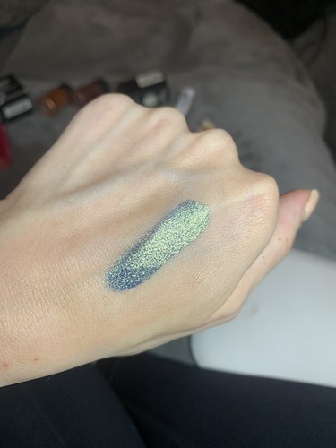Genuine mac pigment blue steel - pigment,