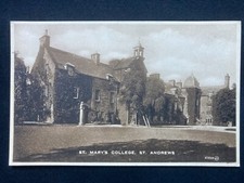 St Mary's College St Andrews Fife Vintage Postcard B28