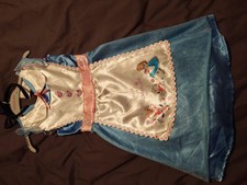 Alice In Wonderland Girls Dress Up Fancy Dress Costume 4-5