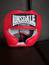Lonsdale Full Face Boxing Head Guard S/M