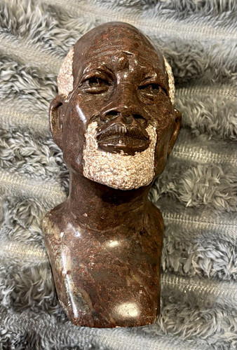Vintage shona stone sculpture - stone,