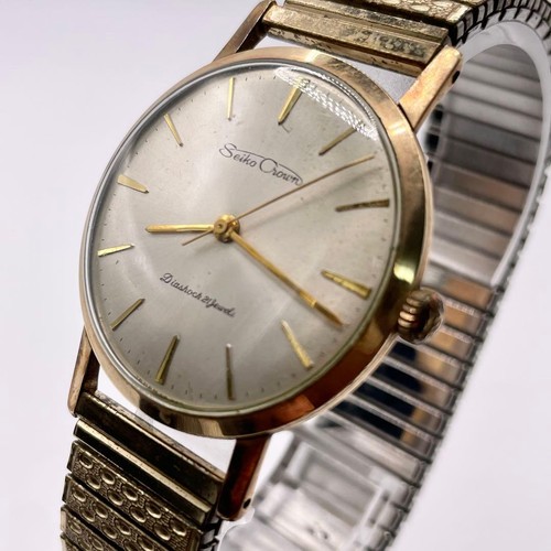 Retro seiko crown - seiko, diashock