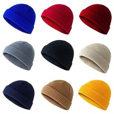 Trawler Beanie Wooly Knitted
