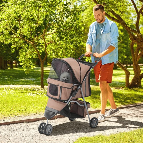 Pet travel stroller cat dog - pet,