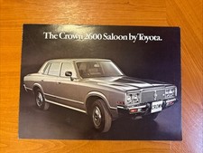 Toyota Crown 2600 Sales