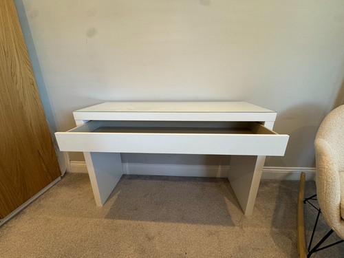 Ikea malm white - white, table