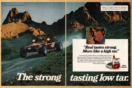 Real cigarette mountain buggy - real,