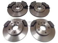 VAUXHALL MERIVA 1.6 2003-2010 FRONT & REAR BRAKE DISCS AND PADS (5 STUD WHEELS)