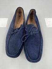 Tods blue suede tassle Gommino