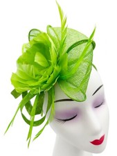 Fascinator Women's Headband Clip Hat For Weddings Ladies Day Races Ascot Peony