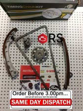 TIMING CHAIN KIT FIT FOR TOYOTA AURIS AVENSIS COROLLA MATRIX 1.4 1.8 1.6 VVT-i