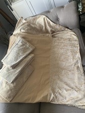 Dorma jacquard gold swirl - jacquard,