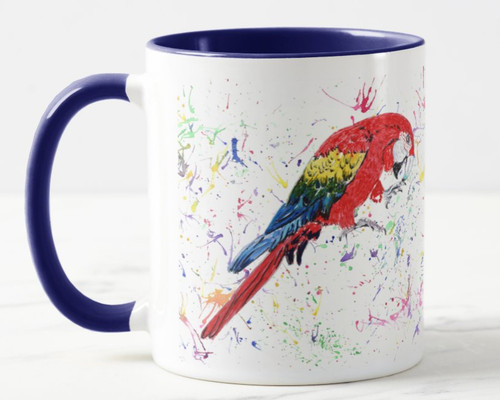 Macaw parrot bird animals - macaw,