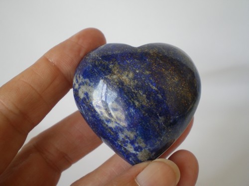 Lapis lazuli carved puffy - carved,