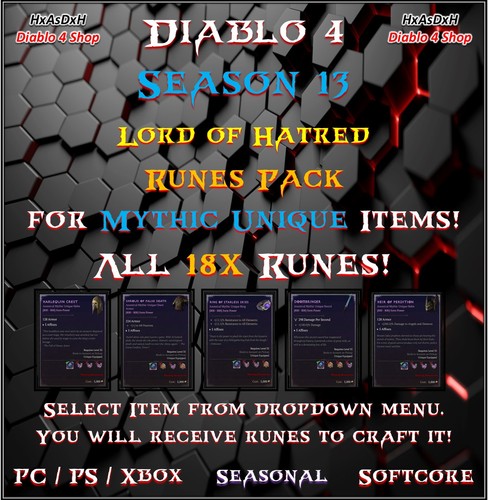 Diablo season - ✨diablo, 4✨season