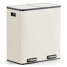 Cream recycling kitchen - kitchen, bin
