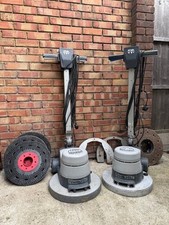Numatic NRT1530 Twin Speed Floor Scrubber Buffer Polisher Floor Cleaner x 2