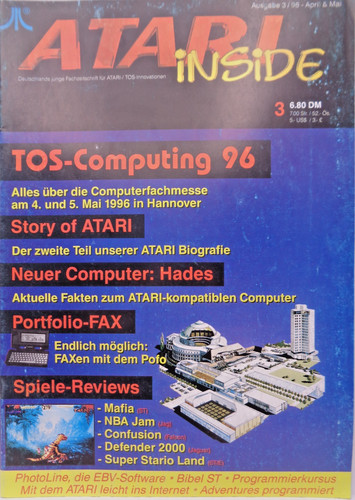 Atari inside issue 3 96 - inside, issue: