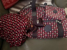 Kipling Art Mini Pouch And Scarf All Matching