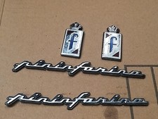 ALFA SPIDER REAR QUARTER BADGE AND EMBLEM BOTH SIDES 05-11