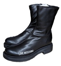 Love Moschino sock boots STRETCH chunky sole size 37- Running big