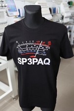 S-meter with Callsign , Ham Radio, T-shirt, Amateur Radio Station, Embroidery