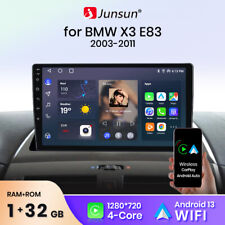 For BMW X3 E83 2004-2012 Car Stereo Radio DAB+Android 13 GPS Sat Nav 9"Head Unit