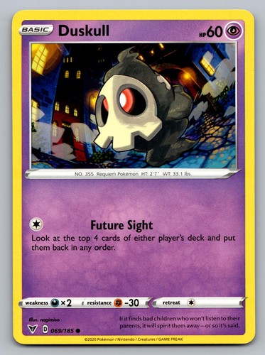 Duskull 069 185 common - 069/185,