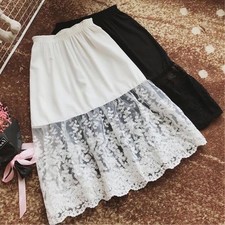 Women‘s Lace Slip Underskirt