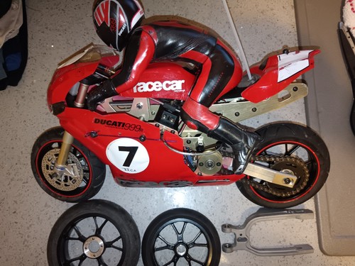 Thunder tiger motorbike - rc,