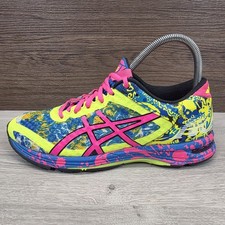Asics Gel-Noosa Tri 11 Women's Size UK 6 Running Shoes Trainers Pink Yellow 
