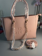 Pink Large Chain Strap Tote