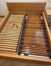 Hulsta King Size Bed Adjustable Electrical Base Walnut