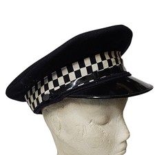 Vintage UK Police Peaked Cap
