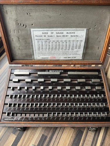 Mitutoyo steel slip - mitutoyo, gauges