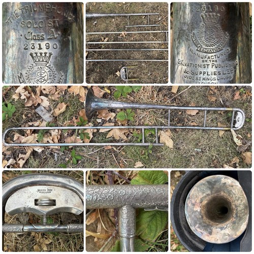 Salvation army trombone - salvation,