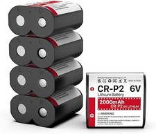 5x CR-P2 6V Lithium Battery