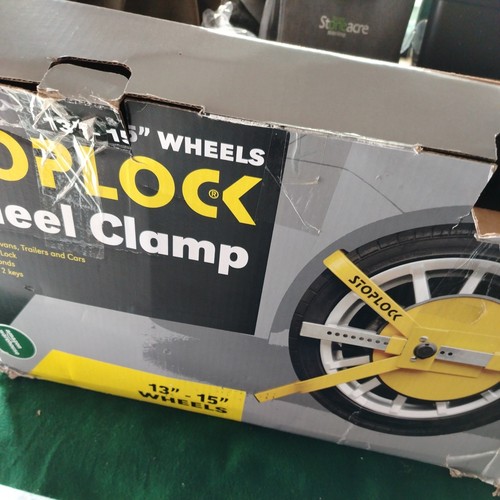 Stoplock wheel clamp fit - to,